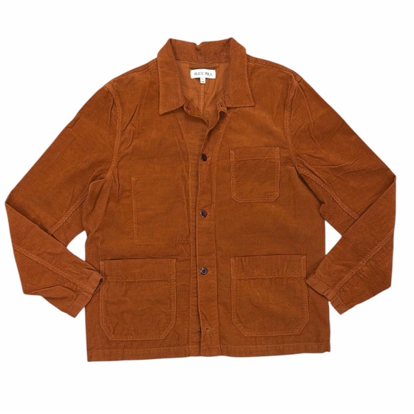 Alex Mill Other - Alex Mill Corduroy Rust Colored Shirt Jacket
